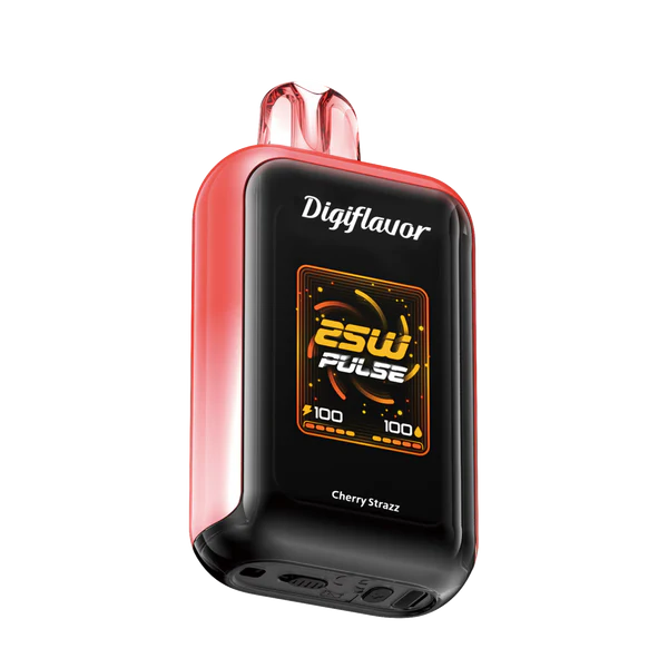 Digiflavor SKY 25K Cherry Strazz Disposable Vape - Black Coral